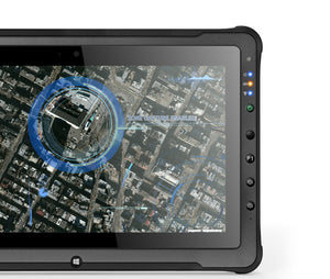 Getac F110 G5 - i5-8265U, 11.6" + Webcam, 8GB, 256GB PCIe SSD, Rear Camera, WiFi & BT & GPS & 4G LTE & Passthrough, Barcode Reader