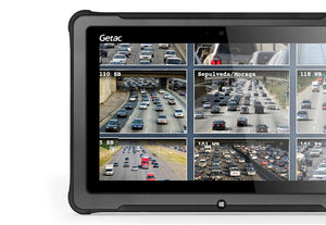 Getac F110 G5 - i5-8265U, 11.6" + Webcam, 8GB, 256GB PCIe SSD, Rear Camera, WiFi & BT & GPS & 4G LTE & Passthrough, Barcode Reader